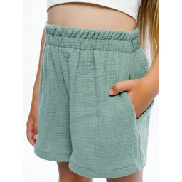 Комплект топ кулирка, шорты муслин 7015900101 - Youlala фото 7