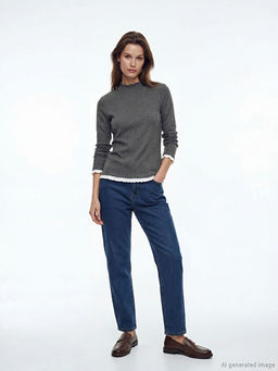 Dik Yaka F?rf?rl? Kad?n Body