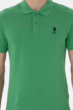 Erkek Slim Fit Polo Yaka A__k Mavi Basic Ti__rt Sepette S_rpriz _ndirim - U.s. polo assn фото 6