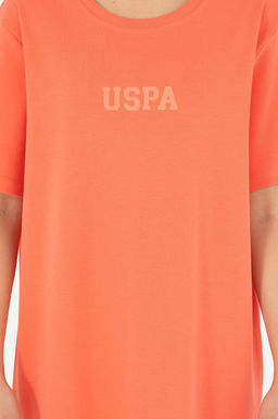 Женское трикотажное платье с цветком граната - U.s. polo assn фото 5