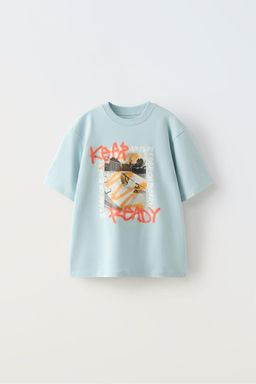 GRAFITI BASKILI T-SHIRT