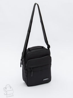 Сумка мужская кожаная 18044 black Aotian в Новосибирске