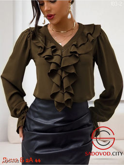 Блузка женская с рюшами