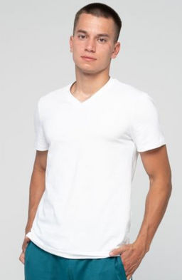 Футболка муж.арт.652-3,белая - Binita фото 11