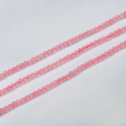 Бусины для украшений из Розового кварца 39 см