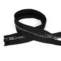 Молния Mzip трактор №5 2 замка TT, 110см, цв.черн/т.никель уп.1шт