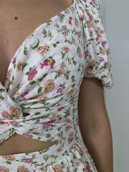 Платье Катрин (белый) - Nadi bordo фото 7