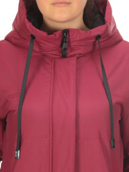 2255 WINE Куртка демисезонная женская Flance Rose (100 гр. синтепон)