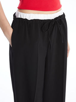 Beli Lastikli Loose Fit Kad?n Pantolon