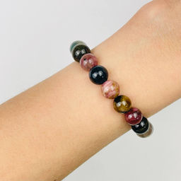 Браслет из Турмалина микс 19 см