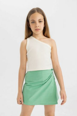 K?z Cocuk Tek Omuzlu Atlet