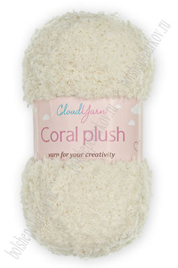Пряжа Coral plush 100 гр (5 шт) SF-7843, бежевый