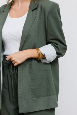 Жакет KOKOdea 7.17 хаки  фото 8