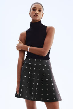 Falda con ojales decorativos - H&m фото 2