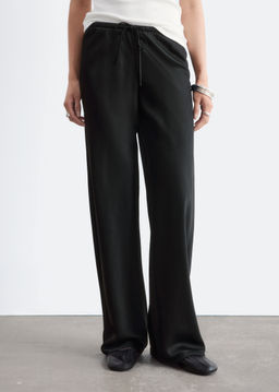 Pantalones de sarga con cord?n de ajuste - H&m фото 6