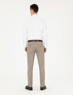 Bej Ex. Slim Fit Kuma_ Pantolon - Pierre cardin фото 4