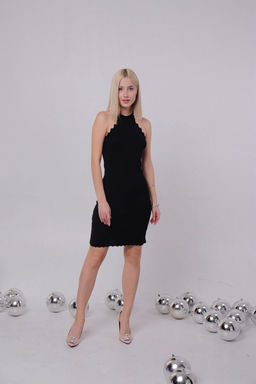 Платье-американка чёрное - Martichelli фото 3