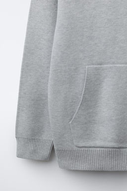 SOFT KNIT HOODIE SWEATER - Zara фото 4
