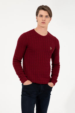 Erkek Bordo Basic Kazak - U.s. polo assn фото 9