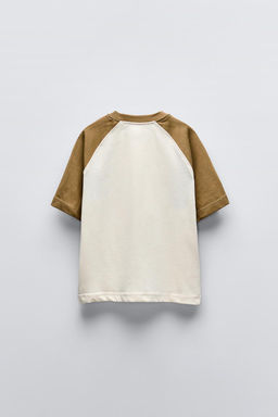 SLOGAN RAGLAN T-SHIRT - Zara фото 2