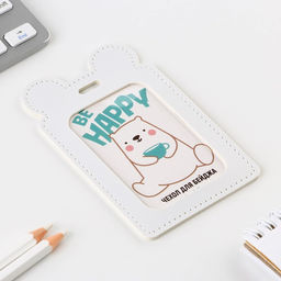 Чехол для бейджа Be happy, 12 х 7,5 см - Simaland фото 2