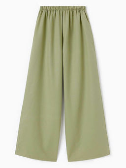 Брюки женские oversize MINAKU: Safari, цвет мятный, размер 44