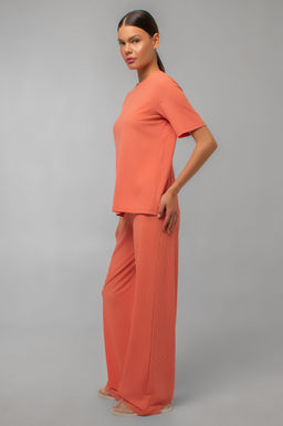 Арт 10401/1 Пижама с брюками 44-52 (5 шт) Цвет:лососевый