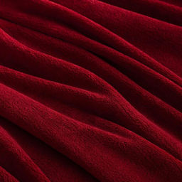 Плед «Этель», 180×200 см, корал-флис, бордовый