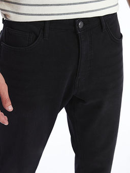 779 Regular Fit ??i Polarl? K??l?k Erkek Jean Pantolon