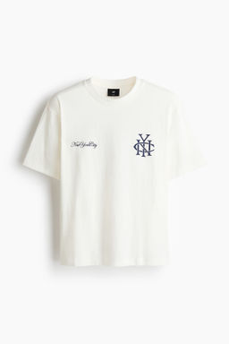 Camiseta con estampado Loose Fit - H&m фото 8