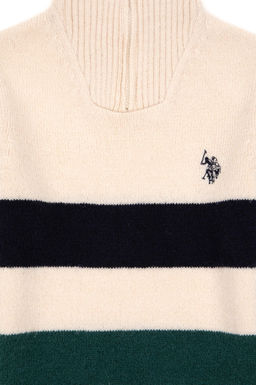 Кремовый свитер для мальчика Неожиданная скидка в корзине - U.s. polo assn фото 4