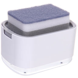 Подставка под губку с дозатором 300мл. 23х10,8х10 1878