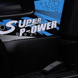 Электромобиль детский "Супер авто" (цвет голубой)