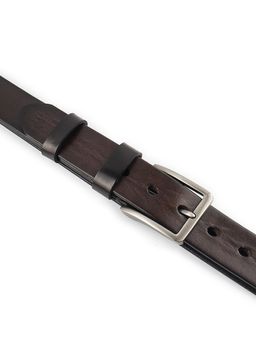 Мужской кожаный ремень Dierhoff ДРК 3053/1-35 Коричневый - Sergio valentini фото 11