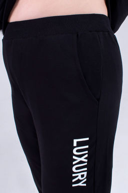 Арт. 2308 Костюм с брюками женский 50-58 (5 шт) Цвет:верх-черный, белый, низ- черный - Калинка фото 18