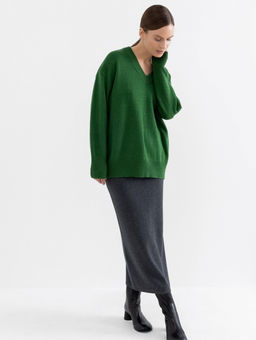 Conso/KPL 230668 - green grass Пуловер женский  фото 6