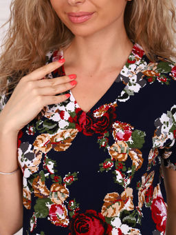 Футболка женская, модель 137, трикотаж (Вышивка) - Ивановотекстиль фото 2