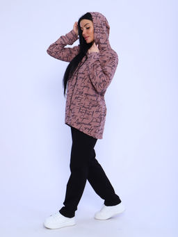 М410 Костюм на молнии Регина (коричневый) - Иванушка-трикотаж фото 6