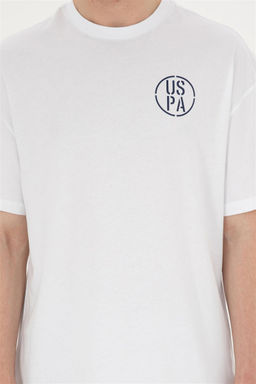 Футболка мужская U.S. Polo Assn хлопок белая  фото 7