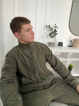 ФЛИС 180гр плотность АНТИПИЛИНГ Костюм мужской на молнии - Knitka wear фото 7