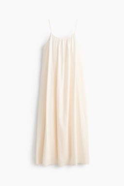 Vestido en mezcla de lino