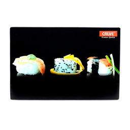 Доска разделочная 20*30 см, стеклянная, суши 3 арт. CL-7068C