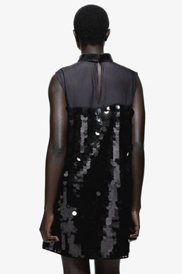 Minivestido de lentejuelas - H&m фото 5