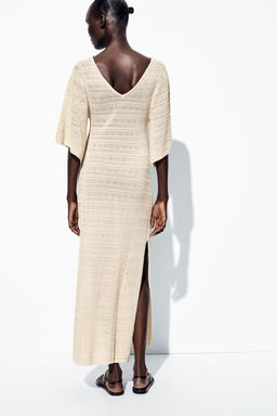 POINTELLE KNIT MAXI DRESS - Zara фото 15