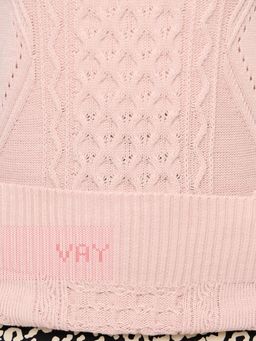 Жилет женский 5232-1761. 150 розовый жемчуг