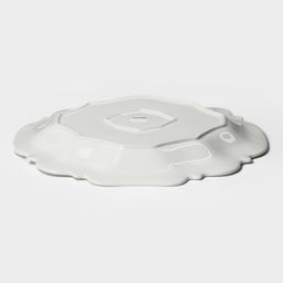 Блюдо Magistro Сюита, d=35.8 см, фарфор, белое