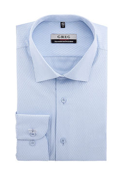 Сорочка мужская длинный рукав GREG 203/199/1170/Z_GB  фото 3