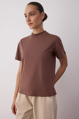 Siyah-Beyaz-Lacivert 3Lu Paket %100 Pamuk Regular/Normal Kal?p Dik Yaka Orme T-Shirt TWOAW26TS00007 - Trendyolmilla фото 12