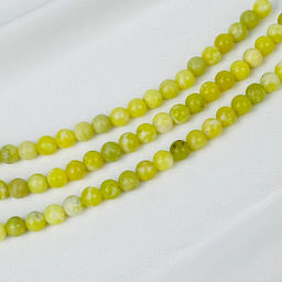 Бусины для украшений из Офикальцита (58 бусин) 38 см