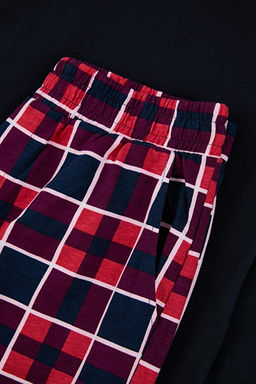 Lacivert*001 Regular Ekose / Kareli Homewear Pijama Tak_m_ TMNAW26PT00055 - Trendyolmilla фото 2